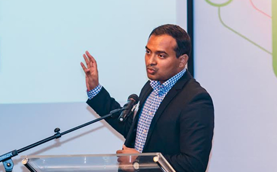 Aru David, ASSIST Mekong Regional Director, talked about 'How Doing Good is Good for Business'